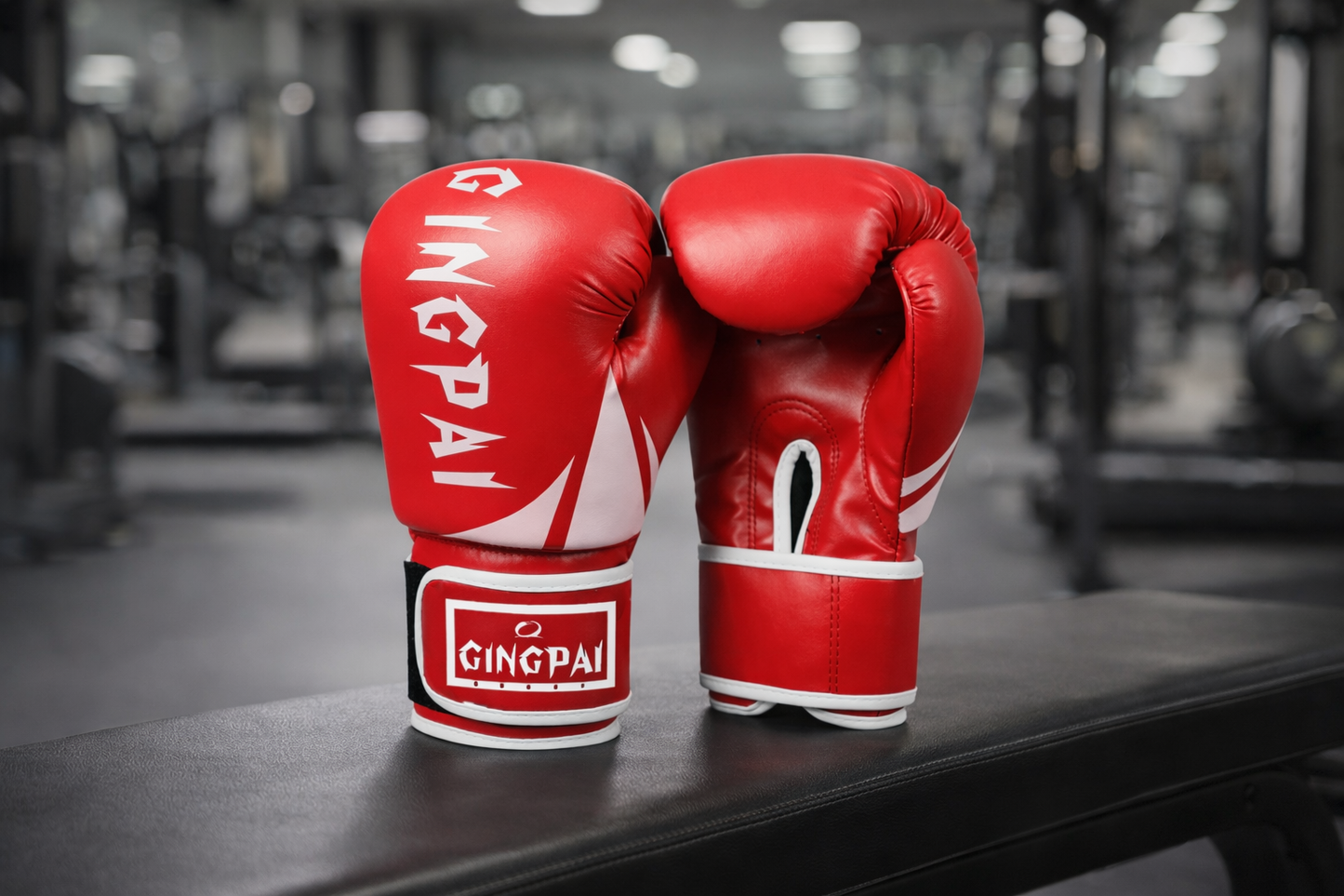 Athletix Lab & GingPai- Adjustable Boxing Gloves (6-12oz)