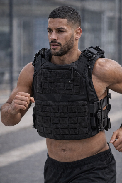 Athletix Lab- Durable Slim Fit Adjustable Weighted Vest For Running