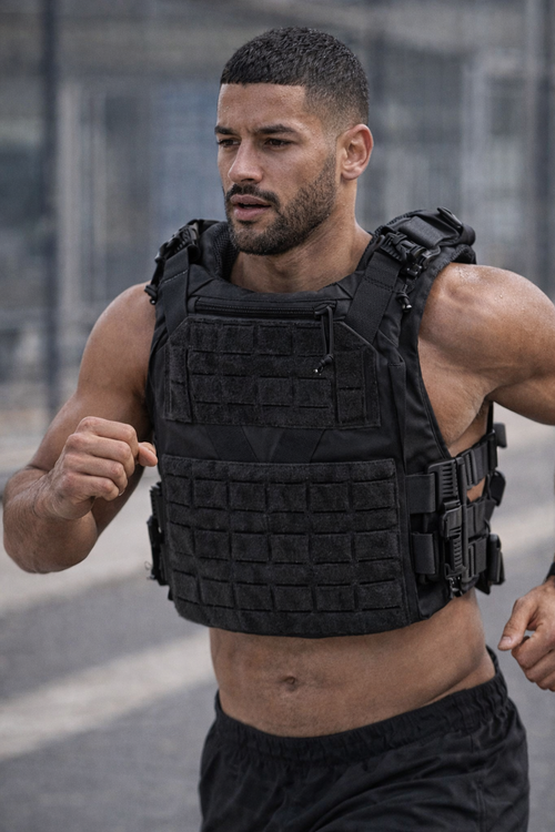 Athletix Lab- Durable Slim Fit Adjustable Weighted Vest For Running