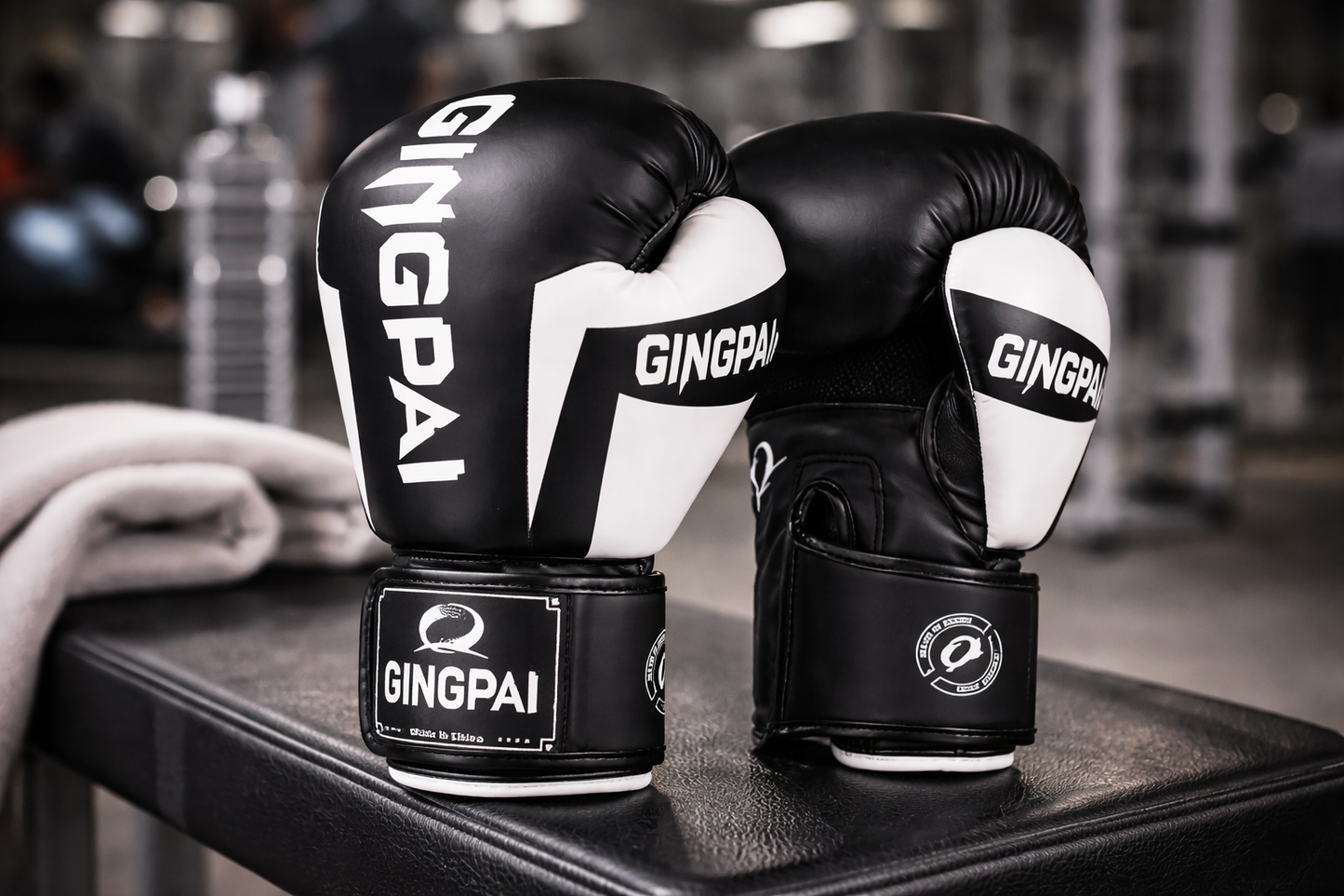 Athletix Lab & GingPai- Adjustable Boxing Gloves (6-12oz)