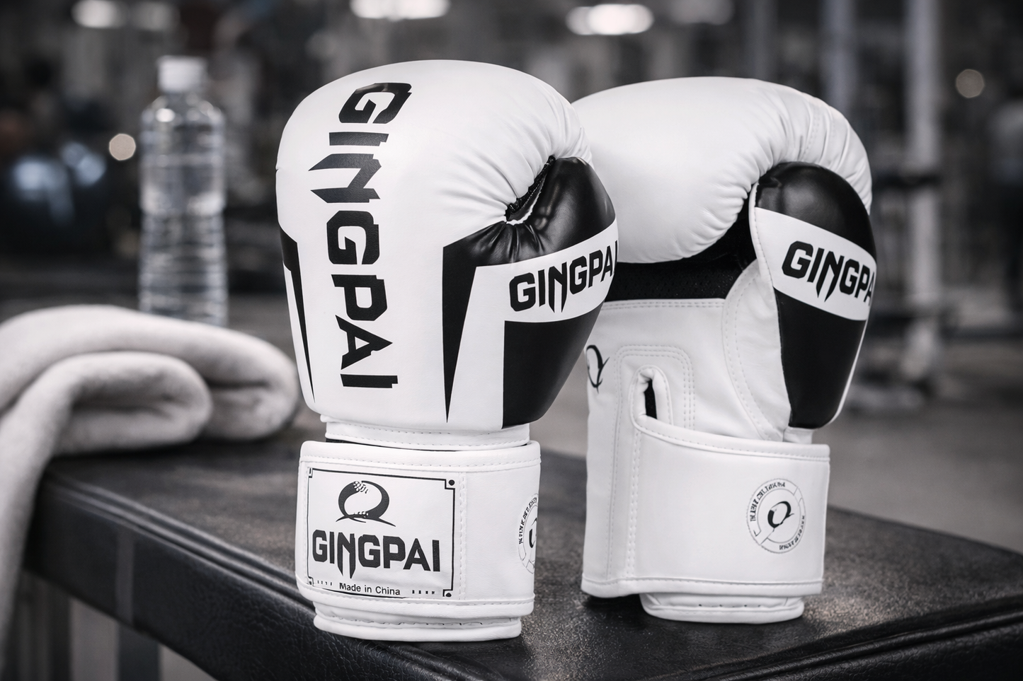 Athletix Lab & GingPai- Adjustable Boxing Gloves (6-12oz)