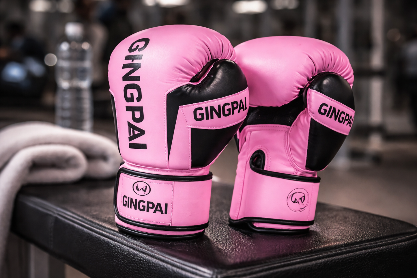 Athletix Lab & GingPai- Adjustable Boxing Gloves (6-12oz)