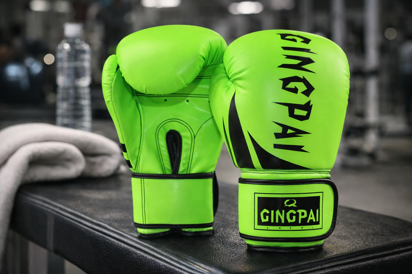 Athletix Lab & GingPai- Adjustable Boxing Gloves (6-12oz)