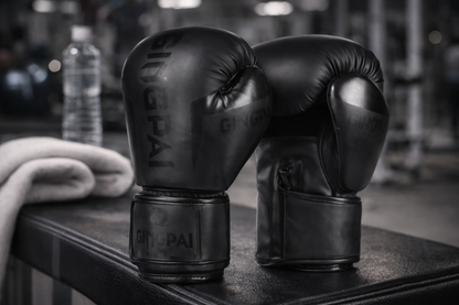 Athletix Lab & GingPai- Adjustable Boxing Gloves (6-12oz)